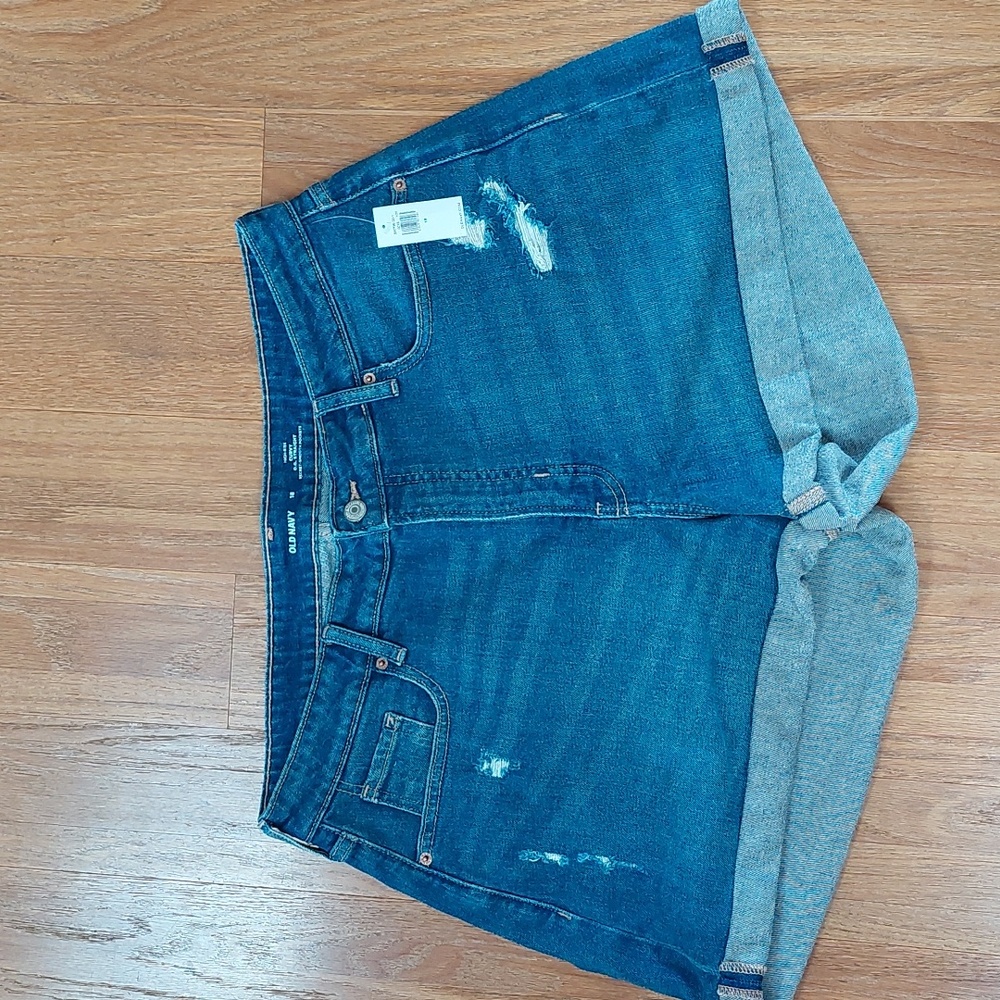 Old Navy NWT Women’s 18 Jean Shorts Cuffed